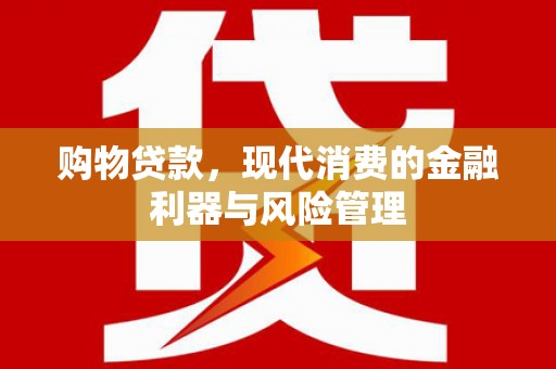 风顺堂区购物贷款，现代消费的金融利器与风险管理