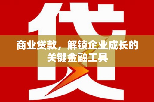 吴川商业贷款，解锁企业成长的关键金融工具