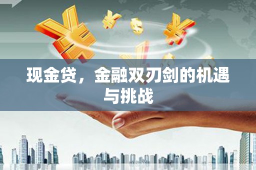 马山现金贷，金融双刃剑的机遇与挑战