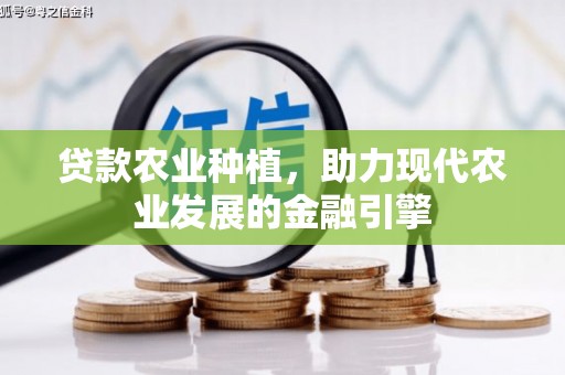 荥阳贷款农业种植，助力现代农业发展的金融引擎