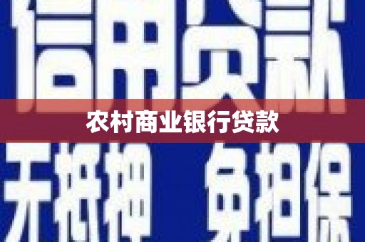 六甲农村商业银行贷款