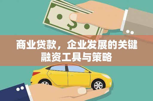 武川商业贷款，企业发展的关键融资工具与策略