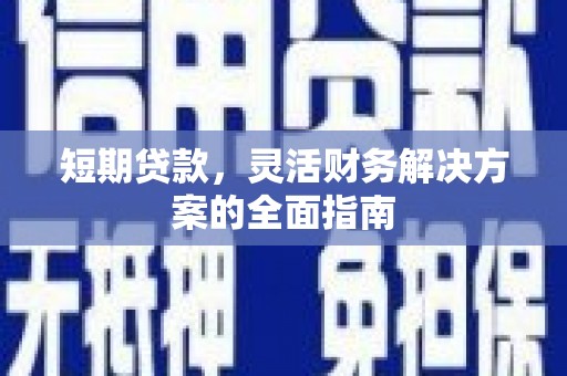 中国香港短期贷款，灵活财务解决方案的全面指南