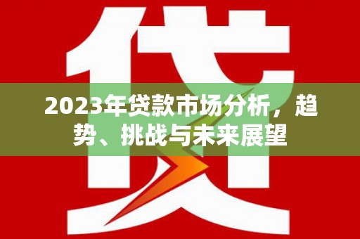 林甸2023年贷款市场分析，趋势、挑战与未来展望