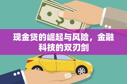 闵行现金贷的崛起与风险，金融科技的双刃剑