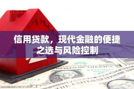 呼和浩特信用贷款，现代金融的便捷之选与风险控制