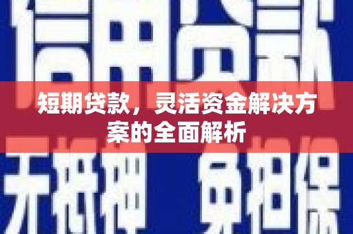 宝山短期贷款，灵活资金解决方案的全面解析