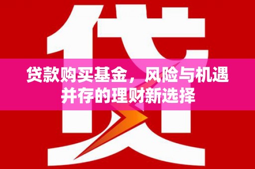 永川贷款购买基金，风险与机遇并存的理财新选择