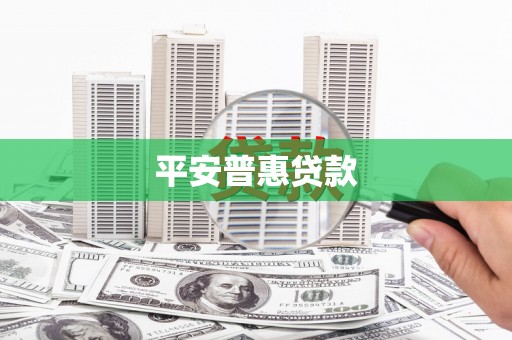 马关平安普惠贷款