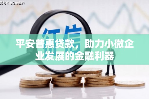斗六平安普惠贷款，助力小微企业发展的金融利器