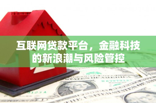 离石互联网贷款平台，金融科技的新浪潮与风险管控