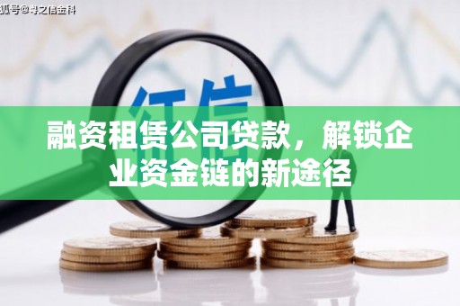 汝阳融资租赁公司贷款，解锁企业资金链的新途径