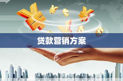 索县贷款营销方案